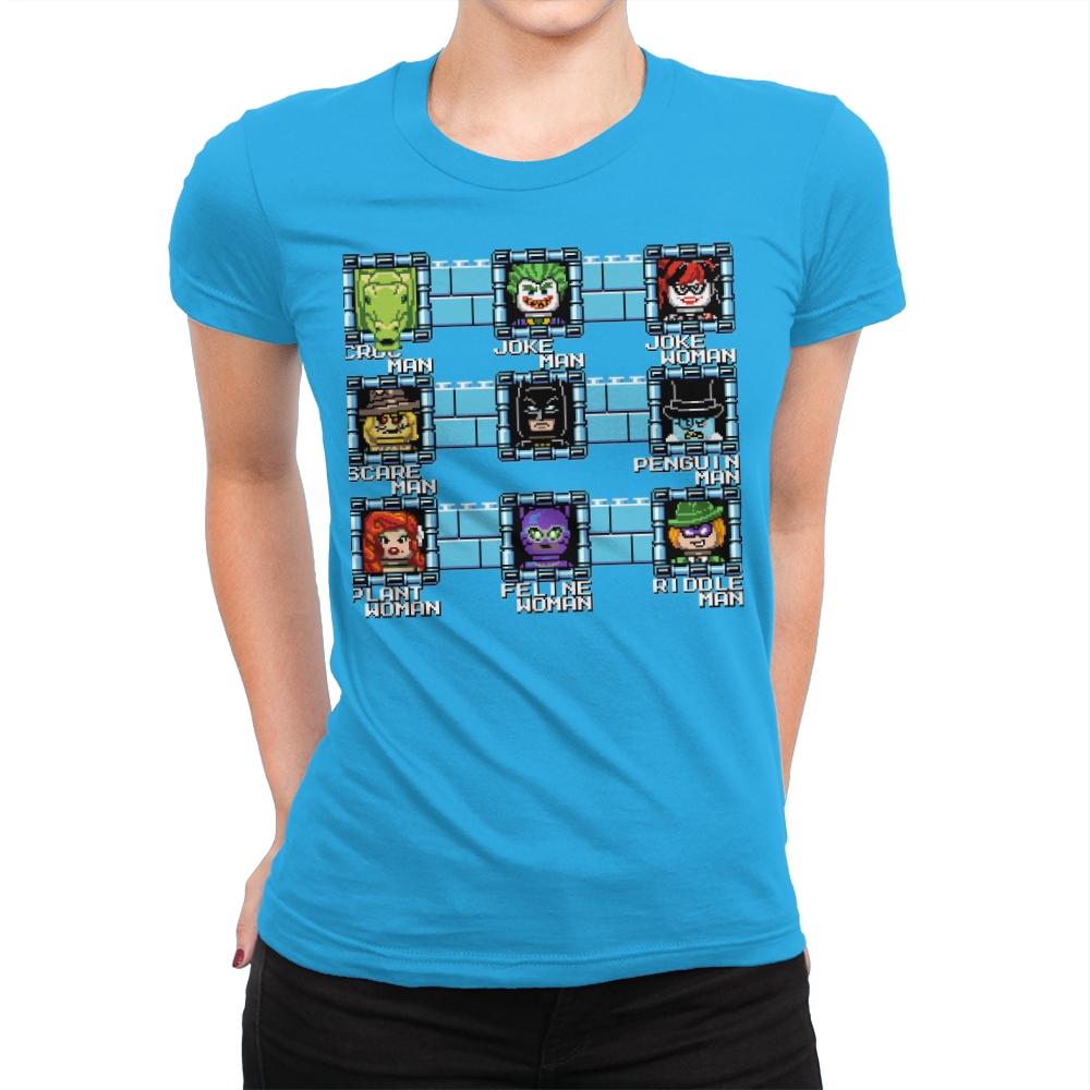 MegaBat Brick Masters Exclusive - Womens Premium T-Shirts RIPT Apparel Small / Turquoise