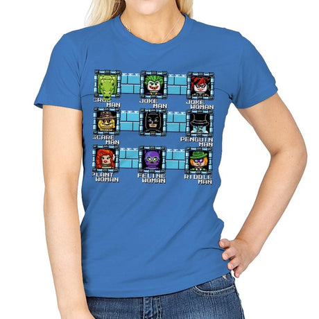 MegaBat Brick Masters Exclusive - Womens T-Shirts RIPT Apparel Small / Iris