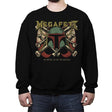 Megafett - Crew Neck Sweatshirt Crew Neck Sweatshirt RIPT Apparel Small / Black