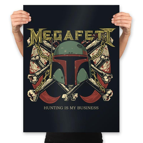 Megafett - Prints Posters RIPT Apparel 18x24 / Black