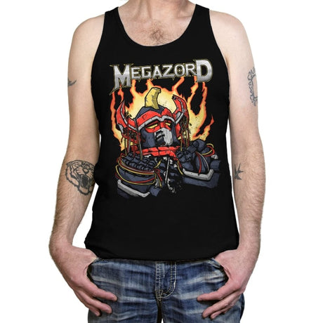MEGAROBOT - Shirt Club - Tanktop Tanktop RIPT Apparel X-Small / Black