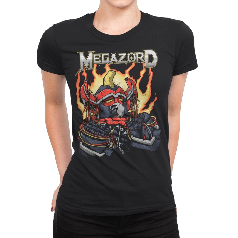 MEGAROBOT - Shirt Club - Womens Premium T-Shirts RIPT Apparel Small / Black