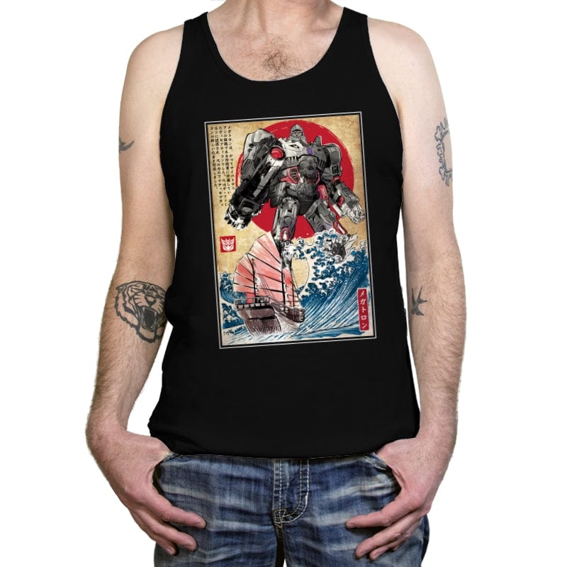 Megatron in Japan - Tanktop Tanktop RIPT Apparel X-Small / Black