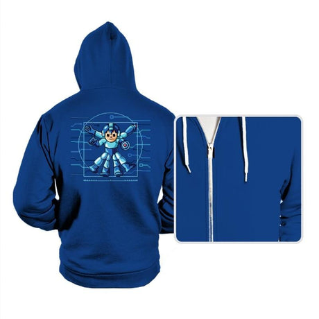 MegaVitruvianMan - Hoodies Hoodies RIPT Apparel