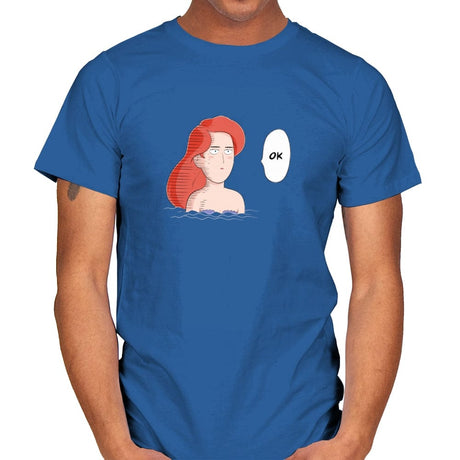 Meh-maid - Mens T-Shirts RIPT Apparel Small / Royal