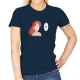 Meh-maid - Womens T-Shirts RIPT Apparel Small / Navy