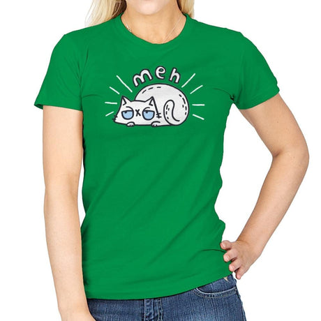 Mehow - Womens T-Shirts RIPT Apparel Small / Irish Green