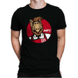 Melmac Fried Cat - Mens Premium T-Shirts RIPT Apparel Small / Black