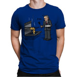 Melting Pizza! - Mens Premium T-Shirts RIPT Apparel Small / Royal