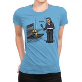 Melting Pizza! - Womens Premium T-Shirts RIPT Apparel Small / Turquoise