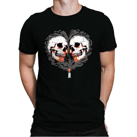 Memento Mori - Mens Premium T-Shirts RIPT Apparel Small / Black