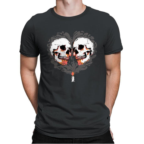 Memento Mori - Mens Premium T-Shirts RIPT Apparel Small / Heavy Metal