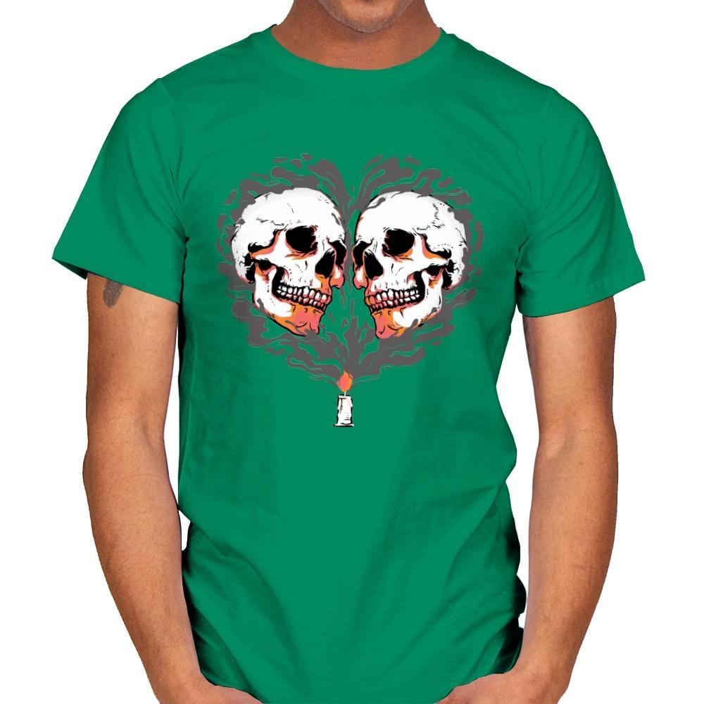 Memento Mori - Mens T-Shirts RIPT Apparel Small / Kelly