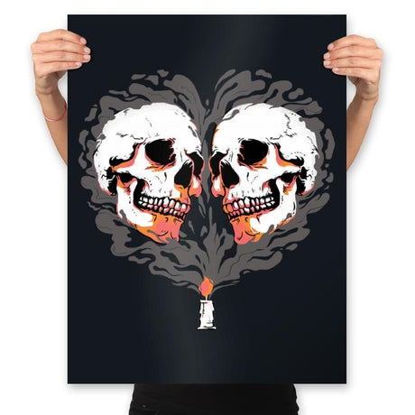 Memento Mori - Prints Posters RIPT Apparel 18x24 / Black