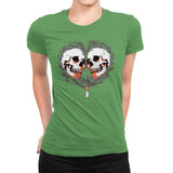 Memento Mori - Womens Premium T-Shirts RIPT Apparel Small / Kelly