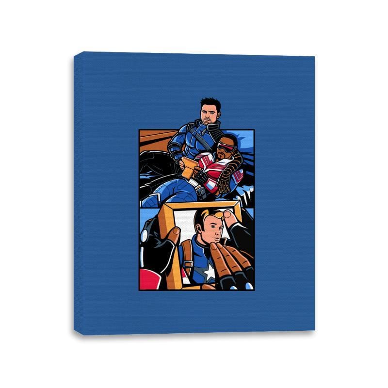 Memories - Canvas Wraps Canvas Wraps RIPT Apparel 11x14 / Royal