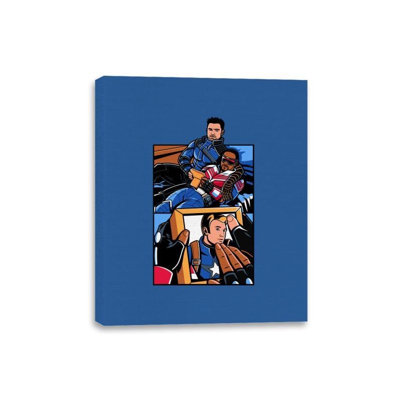 Memories - Canvas Wraps Canvas Wraps RIPT Apparel 8x10 / Royal