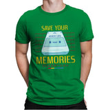 Memorycard - Mens Premium T-Shirts RIPT Apparel Small / Kelly