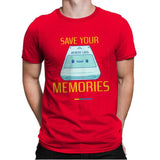 Memorycard - Mens Premium T-Shirts RIPT Apparel Small / Red