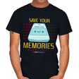 Memorycard - Mens T-Shirts RIPT Apparel Small / Black