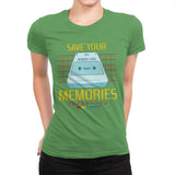 Memorycard - Womens Premium T-Shirts RIPT Apparel Small / Kelly