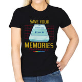 Memorycard - Womens T-Shirts RIPT Apparel Small / Black