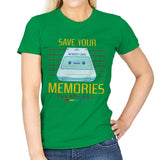 Memorycard - Womens T-Shirts RIPT Apparel Small / Irish Green