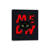 MEOW Cat - Canvas Wraps Canvas Wraps RIPT Apparel 8x10 / Black