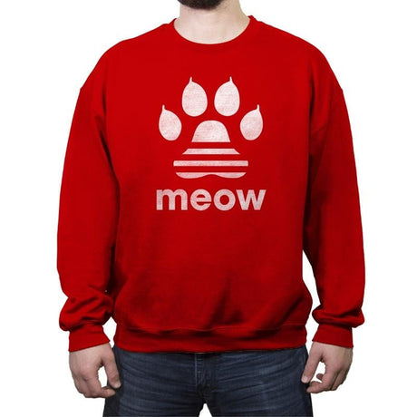Meow Classic - Crew Neck Sweatshirt Crew Neck Sweatshirt RIPT Apparel