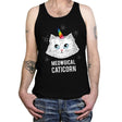 Meowgical Caticorn - Tanktop Tanktop RIPT Apparel X-Small / Black