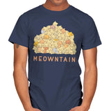 Meowntaintop - Mens T-Shirts RIPT Apparel Small / Navy