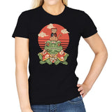 Meowster and Big Brother Croaker - Womens T-Shirts RIPT Apparel Small / Black