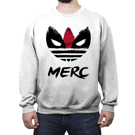 Merc Brand - Crew Neck Sweatshirt Crew Neck Sweatshirt RIPT Apparel Small / White