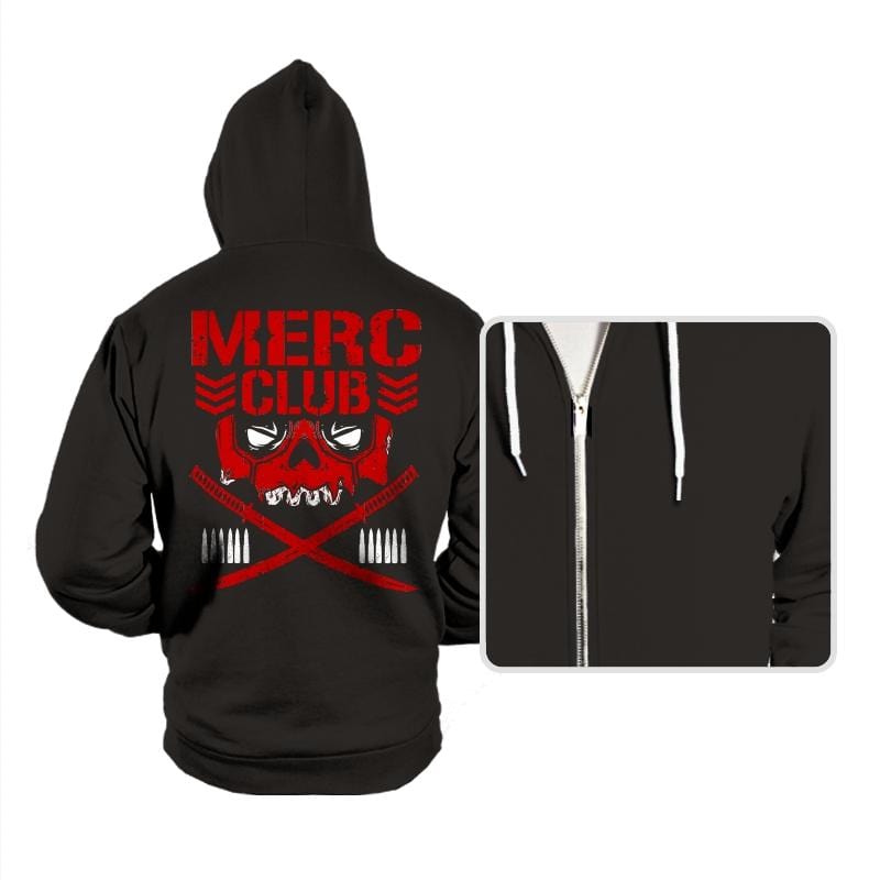 MERC CLUB - Hoodies Hoodies RIPT Apparel Small / Black