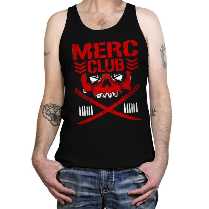 MERC CLUB - Tanktop Tanktop RIPT Apparel X-Small / Black