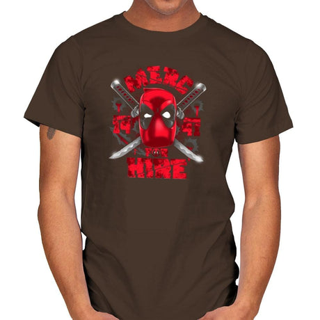 Merc for Hire Exclusive - Mens T-Shirts RIPT Apparel Small / Dark Chocolate