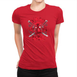 Merc for Hire Exclusive - Womens Premium T-Shirts RIPT Apparel Small / Red
