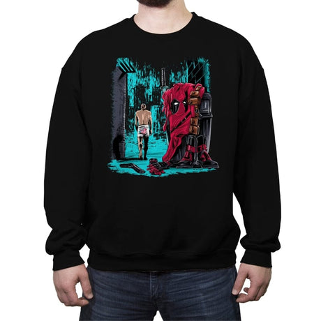 Merc No More - Crew Neck Sweatshirt Crew Neck Sweatshirt RIPT Apparel Small / Black