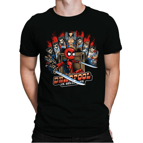 Merc Pilgrim - Mens Premium T-Shirts RIPT Apparel Small / Black
