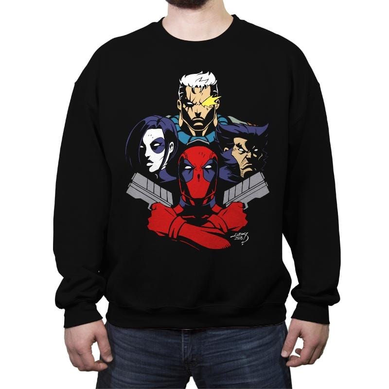 Mercenary Rhapsody - Crew Neck Sweatshirt Crew Neck Sweatshirt RIPT Apparel