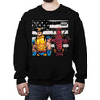 Merconia - Crew Neck Sweatshirt Crew Neck Sweatshirt RIPT Apparel Small / Black