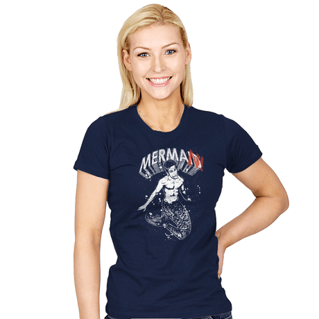 MerMan - Womens T-Shirts RIPT Apparel