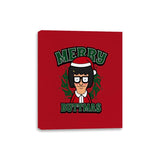 Merry Buttmas - Canvas Wraps Canvas Wraps RIPT Apparel 8x10 / Red