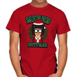 Merry Buttmas - Mens T-Shirts RIPT Apparel Small / Red