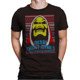 Merry Christ-Myah-s! - Ugly Holiday - Mens Premium T-Shirts RIPT Apparel Small / Dark Chocolate