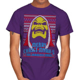 Merry Christ-Myah-s! - Ugly Holiday - Mens T-Shirts RIPT Apparel Small / Purple
