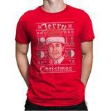 Merry Jerry Christmas - Mens Premium T-Shirts RIPT Apparel Small / Red