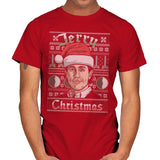 Merry Jerry Christmas - Mens T-Shirts RIPT Apparel Small / Red