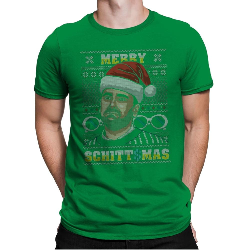 Merry Schittmas - Mens Premium T-Shirts RIPT Apparel Small / Kelly
