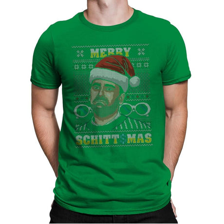 Merry Schittmas - Mens Premium T-Shirts RIPT Apparel Small / Kelly